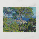 Monet Bordighera Italien Landschaftsmalerei Postkarte<br><div class="desc">Oscar-Claude Monet (14. November 1840 - 5. Dezember 1926) war ein französischer Maler und Gründer des französischen Impressionismus-Stils der Malerei.  Der Begriff "Impressionismus" leitet sich vom Titel eines seiner Gemälde ab.   Dieses Gemälde ist Bordighera.</div>