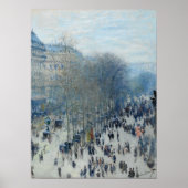 Monet - Boulevard des Capucines Poster (Vorne)