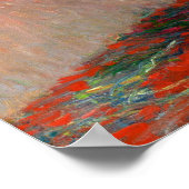 Monet Bouquet Poster (Ecke)