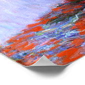 Monet Bouquet Poster (Ecke)