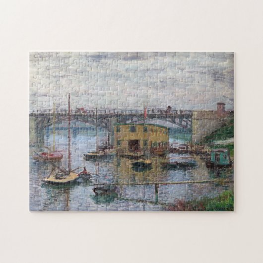 Monet Bridge Argenteuil Puzzle (Horizontal)