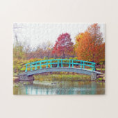Monet Bridge im Herbst Puzzle (Horizontal)