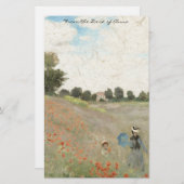 Monet Briefpapier (Vorne/Hinten)