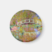 Monet - Brücke im Monet's Garden Magnet (Vorne)