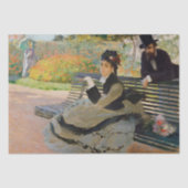 Monet-Camille auf dem Monte Tamaro Seidenpapier (Vorderseite)