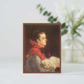 Monet - Camille mit einem kleinen Hund Postkarte (Stehend Vorderseite)