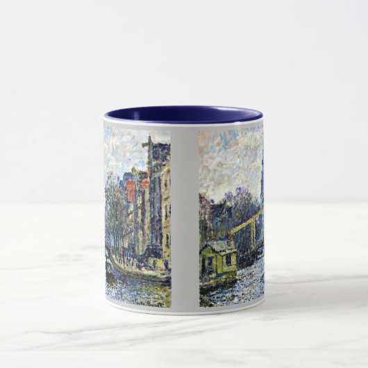 Monet: Canal in Amsterdam Tasse (Zentrum)