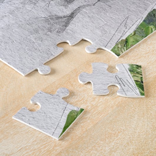 Monet Champ Tulipes und der Extravagante Llama Puzzle (Seite)