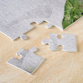 Monet Champ Tulipes und Extravagante Katze Puzzle (Seite)