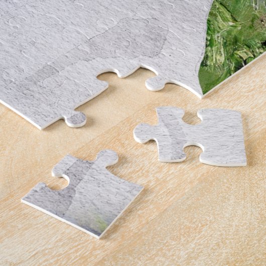 Monet Champ Tulipes und Extravagante Katze Puzzle (Seite)