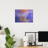 Monet Charing Cross Bridge Poster (Heimbüro)