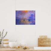 Monet Charing Cross Bridge Poster (Küche)