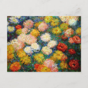 Monet - Chrysanthemums, 1897 Postkarte