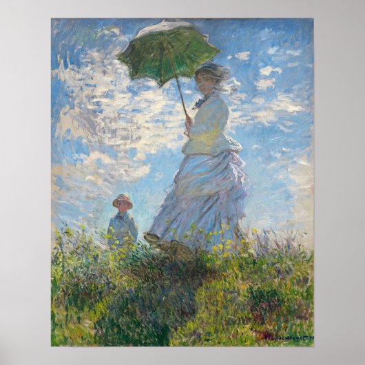 MONET Claude Artist Art Painter Oil Painting Canva Poster (Vorne)