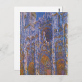 Monet, Claude Kathedrale von Rouen (Das Portal bei Postkarte (Vorne/Hinten)