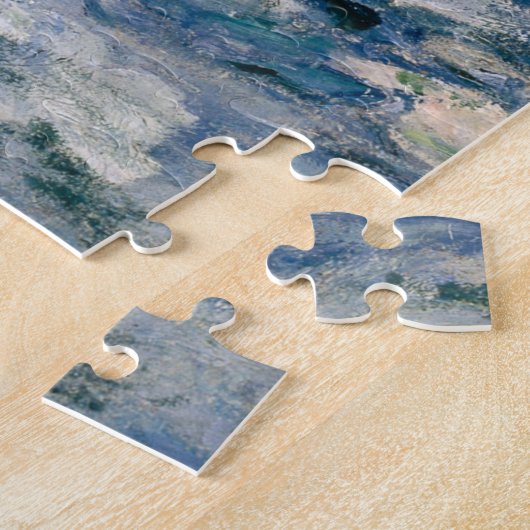 Monet Cliff of Aval & Black Horse Puzzle (Seite)