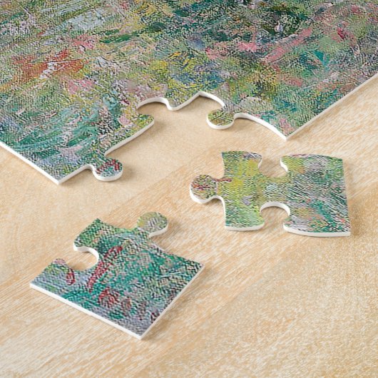 Monet Cliff Walk bei Pourvil Impressionist Malerei Puzzle (Seite)