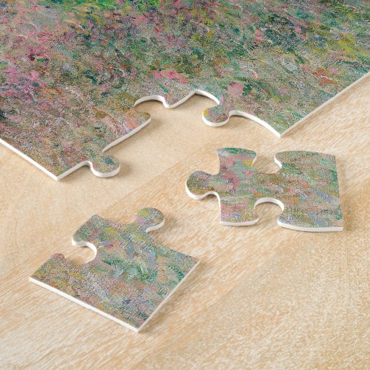 Monet Cliff Walk bei Pourvil Impressionist Malerei Puzzle (Seite)