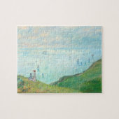 Monet Cliffs of Pourville Fine Art Puzzle (Horizontal)
