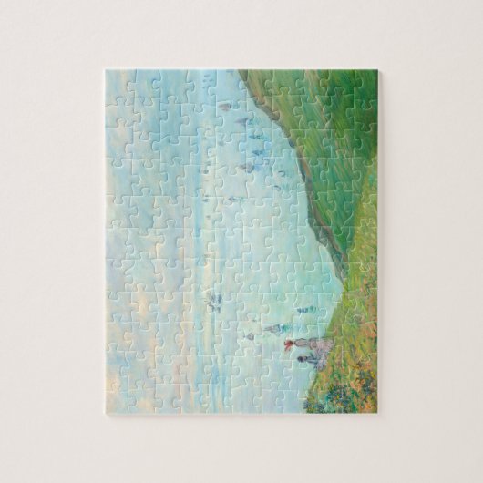 Monet Cliffs of Pourville Fine Art Puzzle (Vertikal)