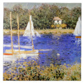 Monet - das Becken in Argenteuil Fliese (Vorderseite)
