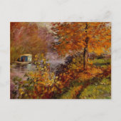 Monet - Das Studio-Boot Postkarte (Vorderseite)