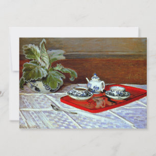 Monet - Das Teeservice, Feiertagskarte