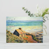 Monet - Das Zollhaus, Morgenwirkung, (Stehend Vorderseite)