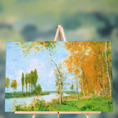 Monet - Der Frühling in Argenteuil, Acrylschild (Neutral)