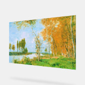 Monet - Der Frühling in Argenteuil, Acrylschild (Winkel)