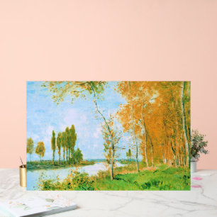 Monet - Der Frühling in Argenteuil, Acrylschild