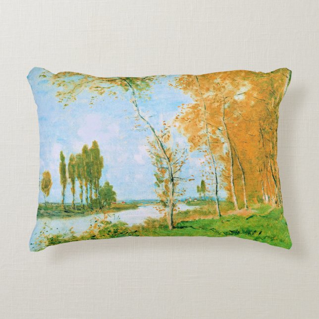 Monet - Der Frühling in Argenteuil, Dekokissen (Vorderseite)