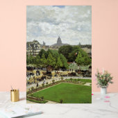 Monet - Der Garten der Prinzessin Acrylschild (Hochzeit)