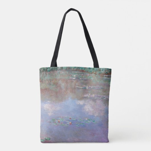 Monet - der Seerosenteich (Wolken), Tasche (Rückseite)