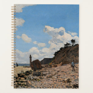 Monet - Der Strand in Honfleur Planer