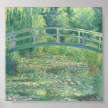 Monet: Der Wasserlilie-Teich Poster<br><div class="desc">Das ist ein berühmtes Monet-Gemälde,  "Der Wasserlililienteich."</div>