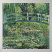 Monet - Der Wasserliliensee Poster (Vorne)
