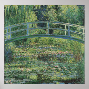 Monet - Der Wasserliliensee Poster