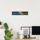 Monet - Der Wasserliliensee Poster (Heimbüro)
