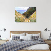 Monet - Der Weg in La Cavee, Pourville Leinwanddruck (Insitu (Schlafzimmer))