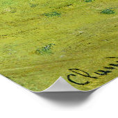 Monet - Der Zug im Land Poster (Ecke)