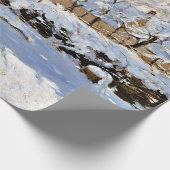 Monet - Die Elster Geschenkpapier (Ecke)