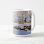 Monet - Die Elster Kaffeetasse (VorderseiteRechts)