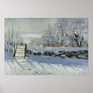 Monet - Die Elster Poster