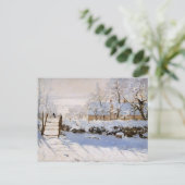 Monet - Die Elster Postkarte (Stehend Vorderseite)