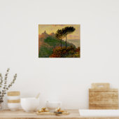 Monet - Die Kirche in Varengeville 1882 Poster (Küche)