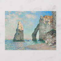 Monet - Die Klippen bei Etretat