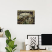 Monet - Die Koalmen Poster (Heimbüro)