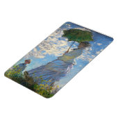 Monet Die Promenade Frau mit dem Parasol Magnet (Linke Seite)