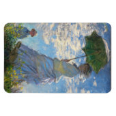 Monet Die Promenade Frau mit dem Parasol Magnet (Horizontal)